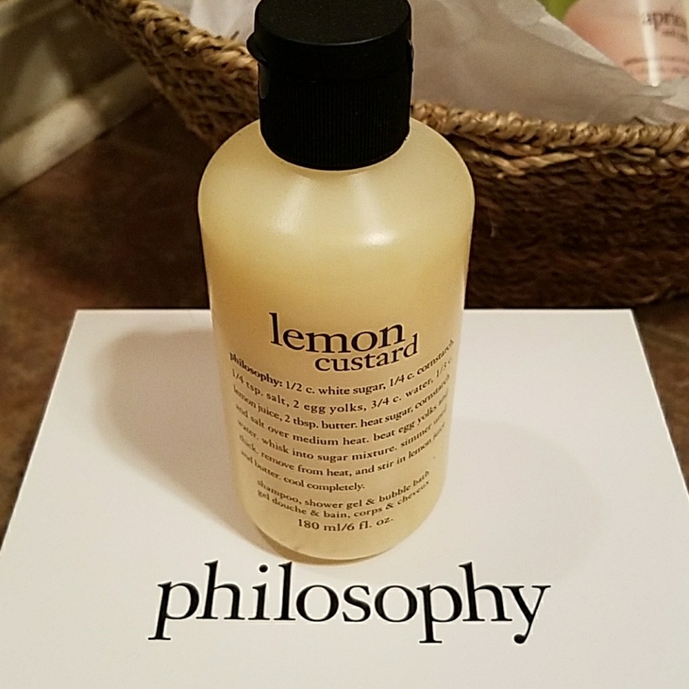 PHILOSOPHY BUBBLE BATH/SHOWER GEL "LEMON CUSTARD"